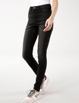 KangaROOS 5-Pocket-Jeans SUPER SKINNY HIGH RISE knöchellang, mit Used-Optik, hohe Leibhöhe