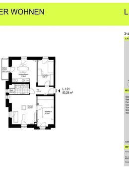 3-Zimmer-Wohnung in Augsburg / Schallerstraße - Augsburg