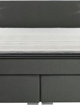ATLANTIC home collection Boxspringbett REX LED, inklusive LED-Beleuchtung und Topper