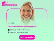 Zahnmedizinische Fachangestellte (m/w/d) (Quereinsteiger und Wiedereinsteiger willkommen) Vollzeit / Teilzeit - Hagen (Teutoburger Wald)