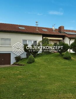 Provisionsfrei! 3-Familienhaus mit 3.600 m² Oase in der Natur + 12.600 m² Erbpachtgrundstück - Giengen (Brenz)