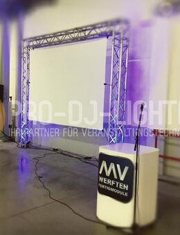 Leinwand Projektionswand Stativ-Leinwand mieten - Wismar