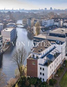 LEBEN IM HERZEN VON WINTERHUDE: 2-ZIMMER WOHNUNG MIT KANALBLICK! - Hamburg