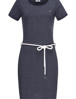 PEAK TIME Sommerkleid L80022 leichtes Jersey Strandkleid mit Kordel