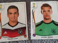 Panini FIFA WM 2014 Neuer + Lahm - Essen