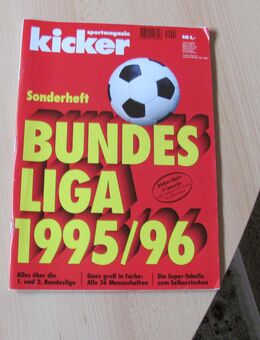 Sportmagazin Kicker 1995/96 - Lehrte