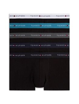 Tommy Hilfiger Underwear Trunk 5P TRUNK WB (Packung, 5-St., 5er) mit Tommy Hilfiger Logo-Elastikbund, Signature Kollektion