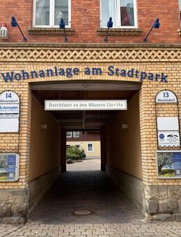 2-Zimmer-Erdgeschosswohnung mit Terrasse und Garten in attraktiver Wohnanlage im Stadtpark - Halberstadt