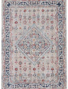 carpetfine Teppich Noah_3, rechteckig, Höhe: 3 mm, Orient Vintage Look, Wohnzimmer