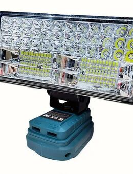 Kabellose LED-Arbeitsleuchte für Makita-Akkus mit USB Ports - Wuppertal
