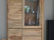 Wohnzimmerschrank/Vitrine "Toronto", Sheesham (Palisander), 109x40x209, absoluter "Hingucker" - Hannover