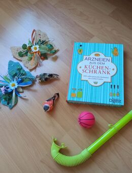 Zu verschenken Schnorchel Wasserball Arznei Buch Küche Deko Vogel Schmetterling - Eutingen (Gäu)