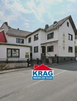 ++ KRAG Immobilien ++ Wohnen und Arbeiten auf einem Grundstück mit Büro und Garage ++ - Dautphetal