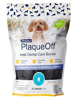 ProDen PlaqueOff Dental Care Bones - Gemüse & Blaubeere Mini (340 g)