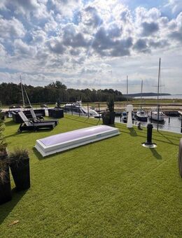 LUXUS Hausboot - 3 Etagen - 100m² Wohnen + 120 m² SONNENTERRASSE - Kamin, Kino, komplett individuell - Berlin