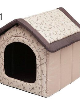 Premium Hundehöhle Katzenhöhle Hundebett Hundehaus Hundehütte 52x46x53 FARBWAHL - Wuppertal