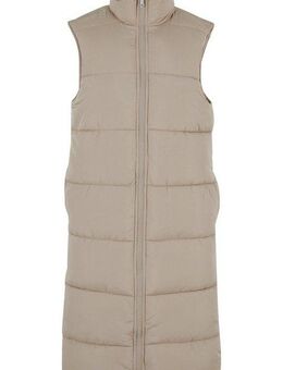 URBAN CLASSICS Steppweste Urban Classics Damen Ladies Long Puffer Vest