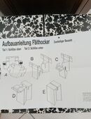 Falthocker / Sitzhocker aus Pappe in 45141
