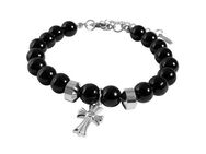 Adelia´s Edelstahlarmband Herren Armband aus Edelstahl 18 cm