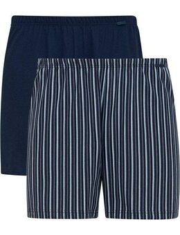 CALIDA Boxershorts Natural Benefit (Packung, 2-St) mit überzogenem Bund