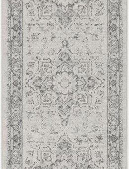 Surya Läufer MENDOZA, rechteckig, Höhe: 8 mm, Vintage Orientteppich, Kurzflor Boho Wohnzimmerteppich, Läufer