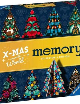 Ravensburger Spiel memory® Collector's Edition, X-Mas around the World, Merkspiel, Made in Europe