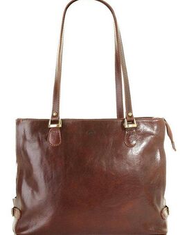 Piké Shopper, echt Leder, Made in Italy