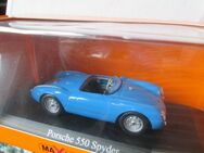 Porsche 550 Spyder signalblau 1:43 von Maxichamps - Bad Neuenahr-Ahrweiler