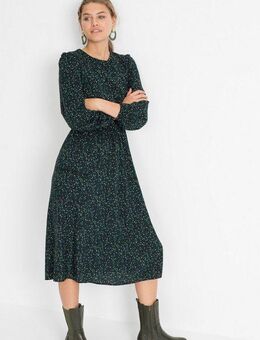 bonprix Midikleid Midikleid mit Blumenprint