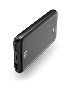 Hama Powerbank, 10000 mAh, 3 Ausgänge: 1x USB-C, 2x USB-A Powerbank 10000 mAh