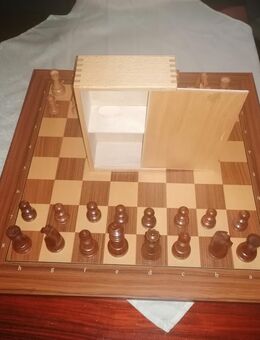 Schachspiel, Brett 55x55cm, Königshöhe 9,5cm - Mülheim (Ruhr)