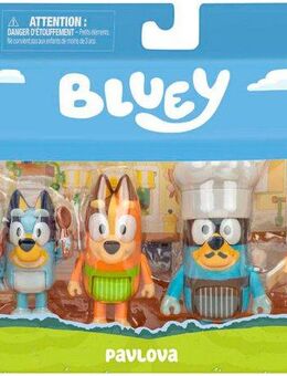 Moose Spielfigur Bluey, Let´s Play Chef - Pavlova, (Set, 4-tlg)