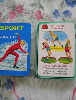 Schwager&Steinlein-Sport-Quartett,24 Karten,50/60er Jahre - Linnich