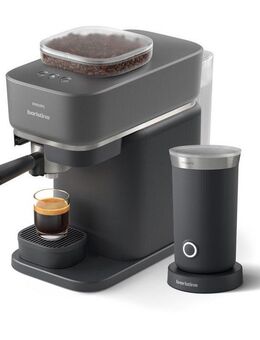 PHILIPS baristina Espressomaschine Baristina, 16 bar Pumpendruck, Schwarzgrau