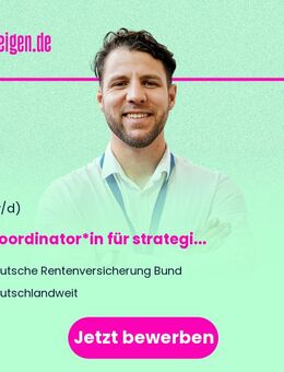 IT-Koordinator*in für strategische Vorhaben und Prozesse (m/w/div) - Berlin Mitte