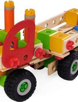 Eichhorn Constructor, LKWs Konstruktionsspielsteine, (135 St), Made in Germany, FSC® - schützt Wald