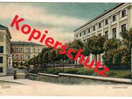 Ansichtskarte „Halle, Universität“, gelaufen 1908 - Landsberg