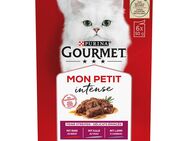 5 + 1 gratis! 6 x 50 g Mixpaket Gourmet Mon Petit - Rind, Kalb, Lamm