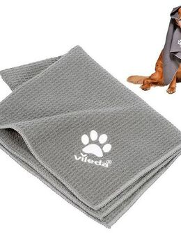 Vileda Vileda Pet Pro Microfibre Tuch XL Wischbezug (Mikrofaser, 22,5, 1-tlg., Trocknet 6x schneller als ein Baumwolltuch* *interner Labortest)