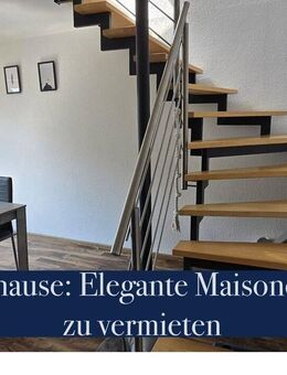 Ihr neues Zuhause: Elegante Maisonette im Herzen von Bad Oeynhausen - Bad Oeynhausen