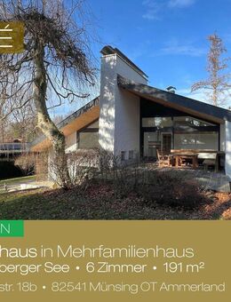 Haupthaus in MFH am Starnberger See • 6 Zimmer • 191 m² + Garten - Münsing