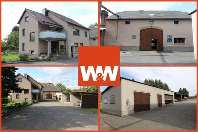 +++ Wohnhaus+Werkstatt+Garagen+Carport & Platz +++