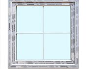 Kunststofffenster, Fenster auf Lager abholbar 100x100 cm Sprosse - Essen