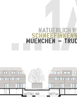 Neubauprojekt von zwei Mehrfamilienhäusern in München Waldtrudering - München