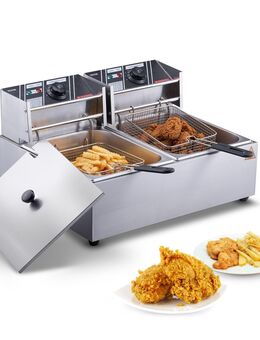 Fritteuse Imbiss Elektro-Fritteuse 12l Restaurant Foodtruck Bistro - Wuppertal