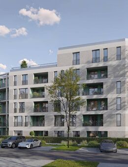 Moderne 2-Zimmer Neubauwohnung mit Loggia - Neubau - 1.1.1 - Neu Ulm