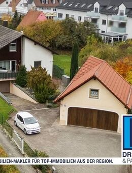 EFH mit Ausbaupotential inkl. Doppel- und Einzelgarage auf großem Grundstück - Lenting