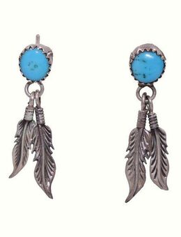 Firetti Paar Ohrstecker Schmuck Geschenk Silber 925 Ohrschmuck Edelstein, mit Türkis