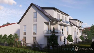 Neubau: Moderne 3-Zimmer-Wohnung in Neuried - 76,62 m²