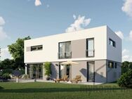 Schöner Wohnen geht nicht, mit neuer Flachdach-Villa in Pyrbaum - Pyrbaum